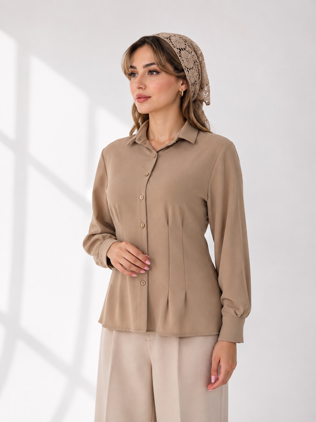 شومیز پشت بندی ریزشی