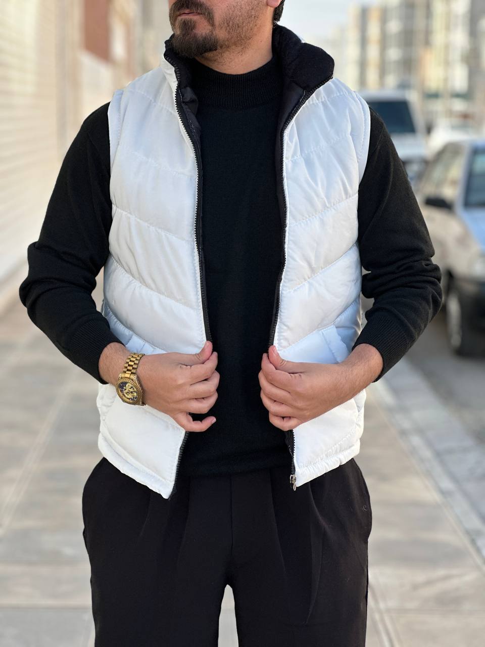 پافر سفید 