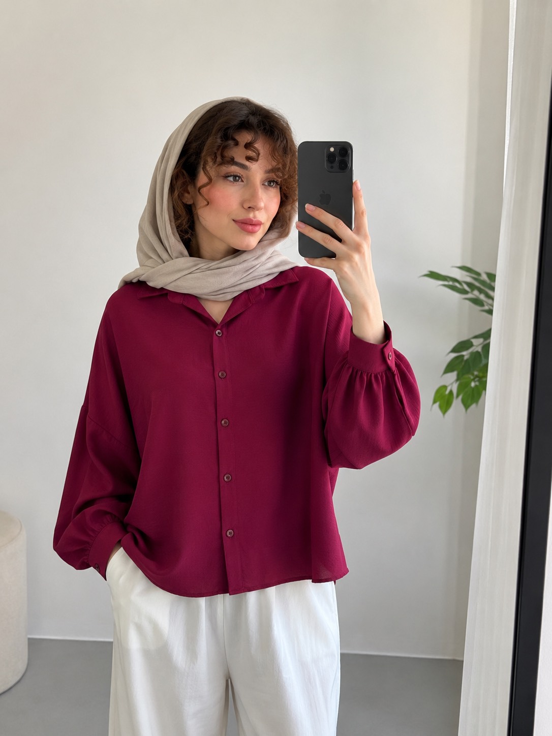 شومیز نخی صدف