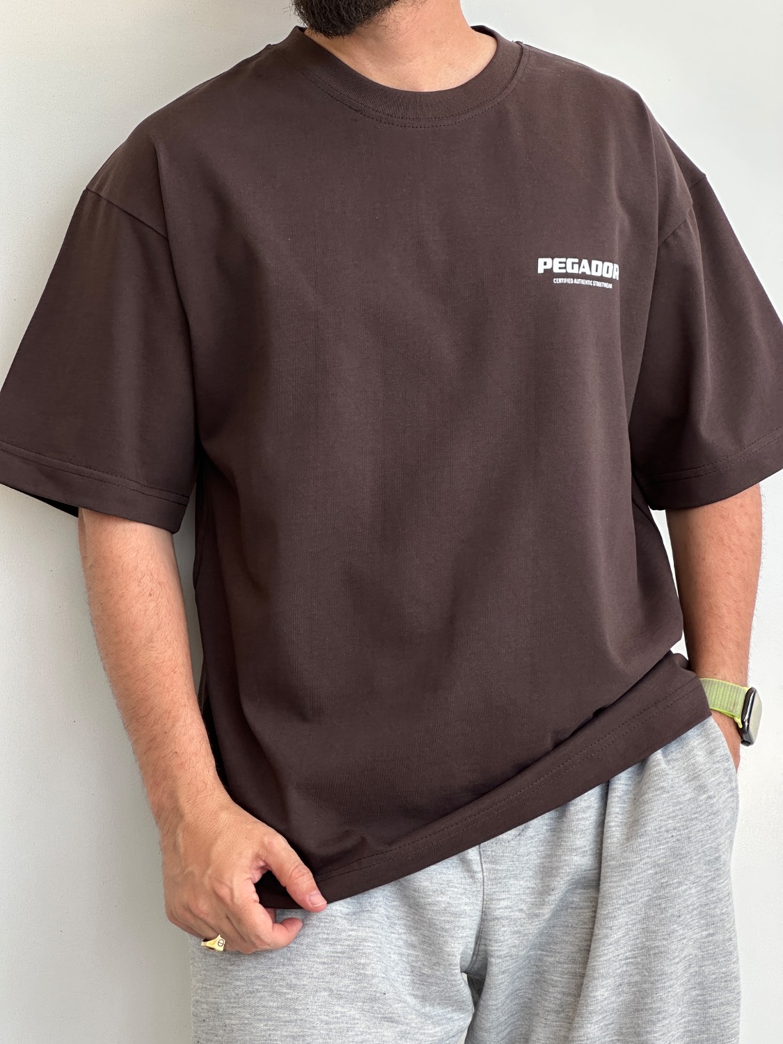 تیشرت باکسی ماکان PEGADOR