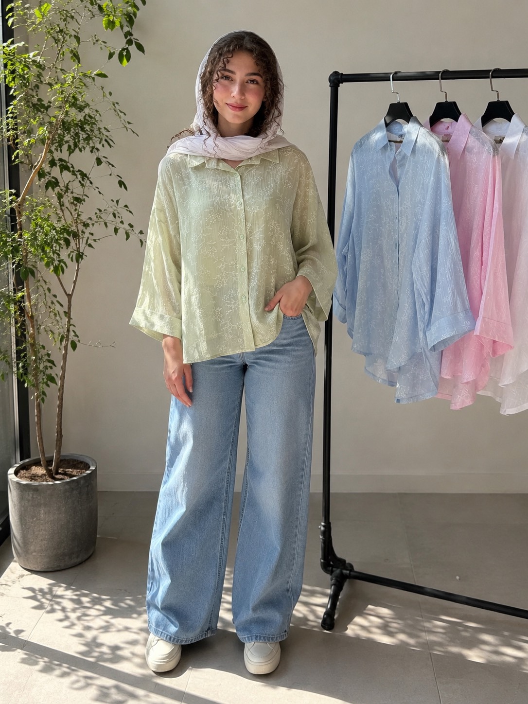 شومیز شیشه ای غزل