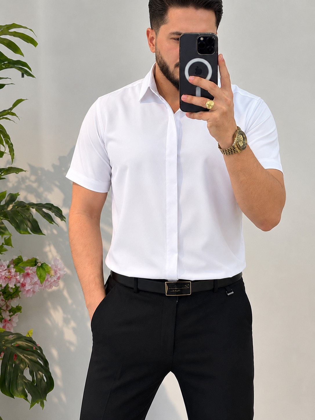 پیراهن دوشین آستین کوتاه