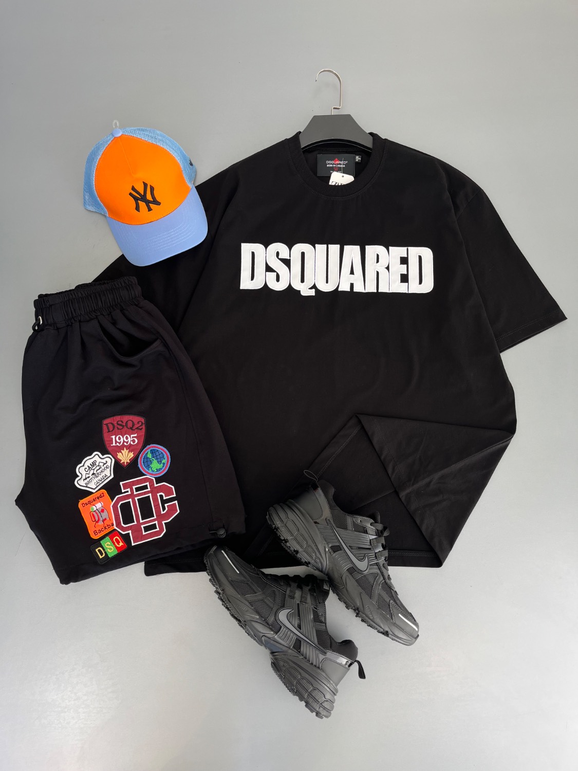 ست تیشرت شلوارک DSQUARED