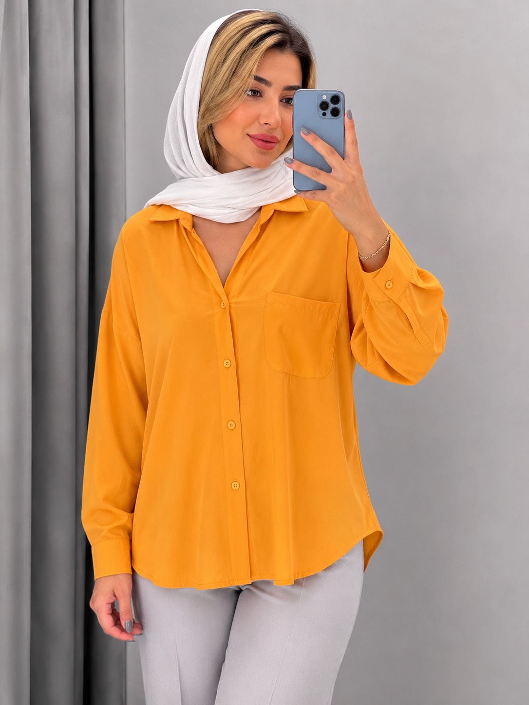 شومیز مودال تک جیب آوین