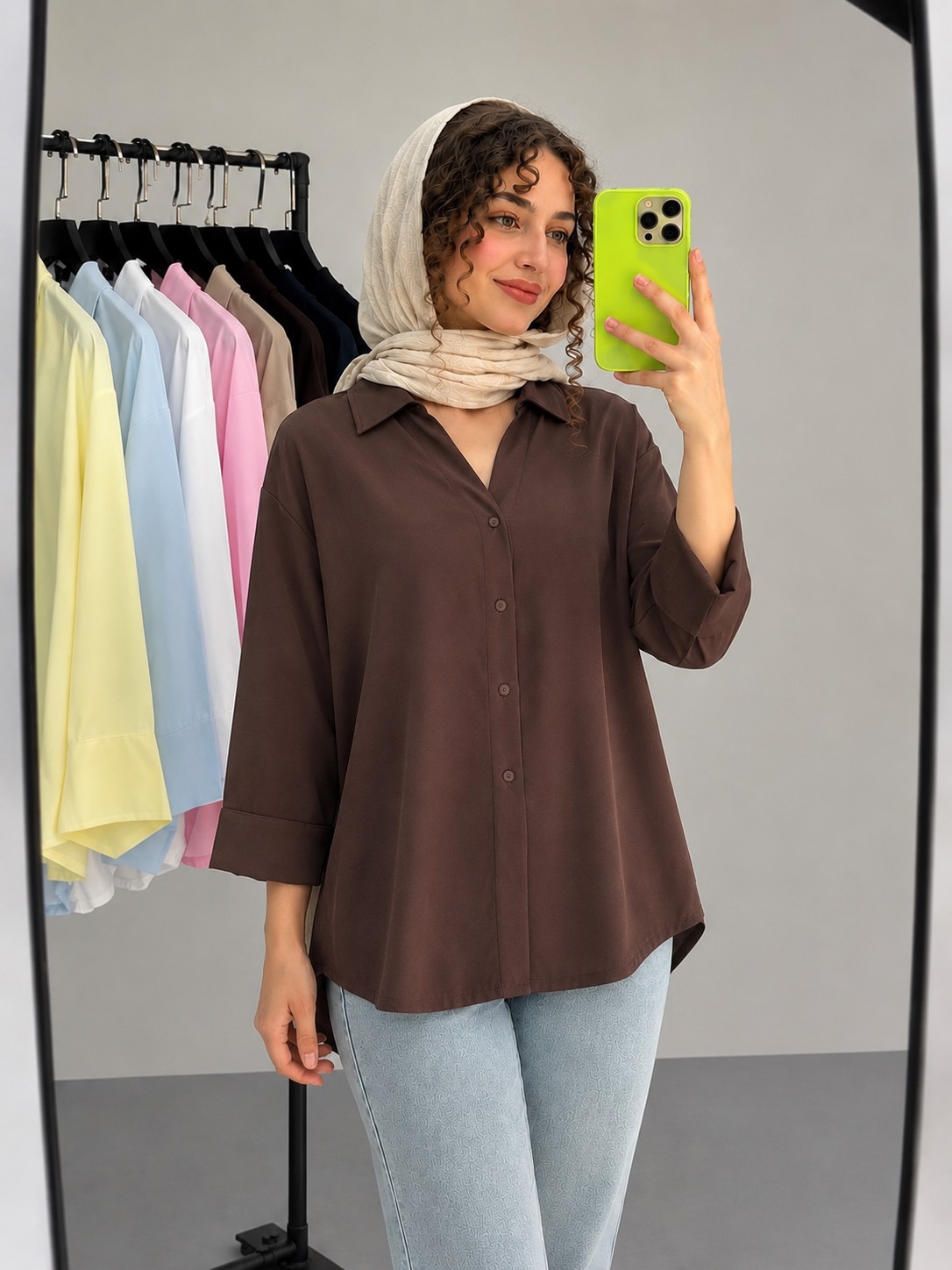 شومیز سیلک الیزه